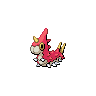 Wurmple, Front, in Black & White