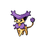Delcatty, Front, in Black & White