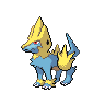 Manectric in Black & White