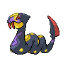 Seviper, Front, in Black 2 & White 2