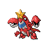 Crawdaunt, Front, in Black & White