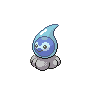 Castform Rainy Form in Black & White