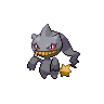 Banette, Front, in Black & White