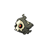 Duskull, Front, in Black & White