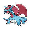 Salamence in Black & White