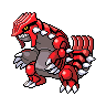 Groudon, Front, in Black 2 & White 2