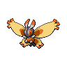 Mothim, Front, in Black 2 & White 2