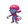 Weavile in Black & White