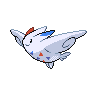 Togekiss, Front, in Black 2 & White 2