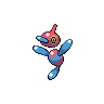 Porygon-Z, Front, in Black & White