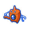 Rotom Wash, Front, in Black & White