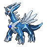 Dialga in Black & White