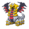 Giratina Altered Forme, Front, in Black 2 & White 2