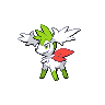 Shaymin Sky Forme in Black & White