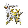 Arceus Electric in Black & White
