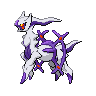 Arceus Ghost in Black & White