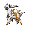 Arceus Ground, Front, in Black 2 & White 2
