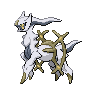 Arceus Rock in Black & White