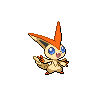 Victini in Black & White