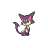 Purrloin, Front, in Black 2 & White 2