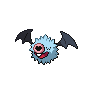 Woobat, Front, in Black & White