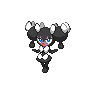 Gothorita, Front, in Black & White