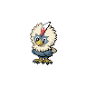 Rufflet in Black & White