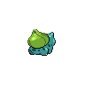 Bulbasaur, Back, in Black 2 & White 2