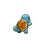 Squirtle, Back, in Black & White
