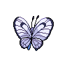 Butterfree, Back, in Black & White