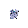 Nidoran♀, Back, in Black & White