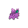 Nidoran♂, Back, in Black & White