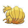 Ninetales, Back, in Black & White
