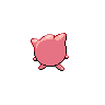 Jigglypuff, Back, in Black & White
