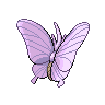 Venomoth, Back, in Black 2 & White 2