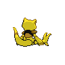 Abra, Back, in Black & White