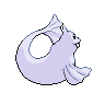 Dewgong, Back, in Black & White