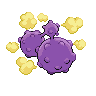Weezing, Back, in Black & White