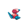 Porygon, Back, in Black & White