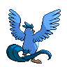 Articuno, Back, in Black & White