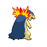 Typhlosion, Back, in Black 2 & White 2