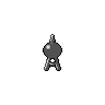Unown A, Back, in Black 2 & White 2
