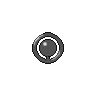 Unown O, Back, in Black 2 & White 2