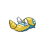 Dunsparce, Back, in Black & White