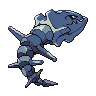 Steelix, Back, in Black & White