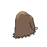 Piloswine, Back, in Black & White