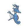 Kingdra, Back, in Black & White