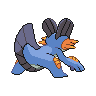 Swampert, Back, in Black 2 & White 2