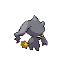 Banette, Back, in Black & White