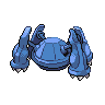 Metagross, Back, in Black & White